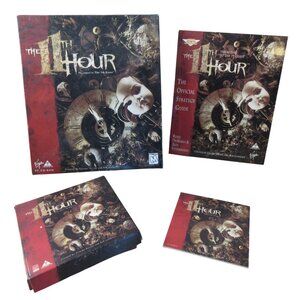 Vintage 1995 The 11th Hour the Sequel to the 7th Guest PC CD ROM BIG BOX Game